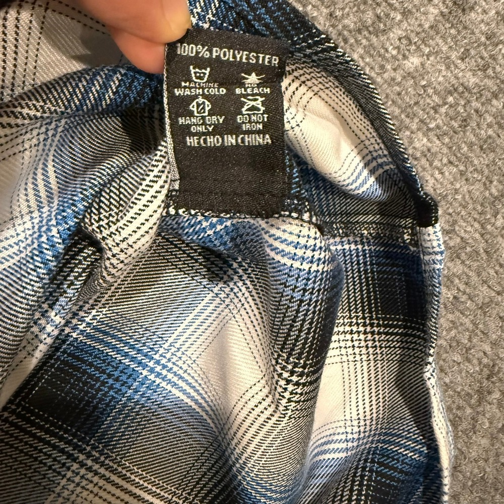 Dixxon Flannel Co West Coast Customs Plaid Button Up Mens 4X  Biker - Picture 13 of 16